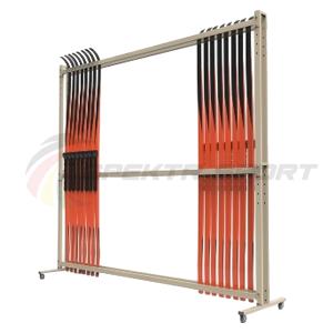 Купить Стеллаж для лыж мобильный на 20 пар Стандарт-2М в Владивостоке 