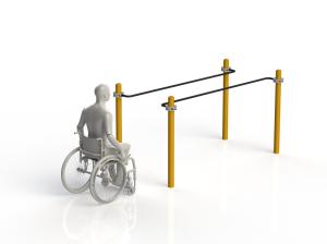 Купить Брусья параворкаут параллельные для колясочников WRK-D01_76mm в Владивостоке 