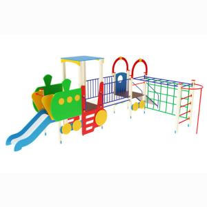 Купить Детский игровой комплекс Паровозик ДИК 1004 в Владивостоке 