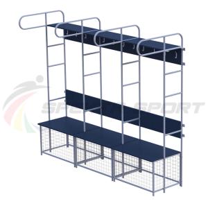 Купить Индивидуальное место хоккеиста ширина 580 мм. (3-х секционный) в Владивостоке 