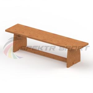 Купить Скамья гимнастическая фанерная 1000х240х250мм  в Владивостоке 