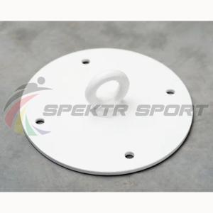 Купить Потолочный кронштейн для подвесных снарядов (канат, груша) цв. белый в Владивостоке 