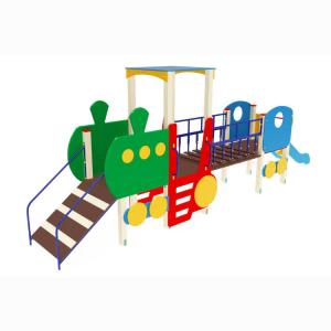 Купить Детский игровой комплекс Паровозик ДИК 1002 в Владивостоке 