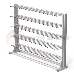 Купить Стеллаж для хранения коньков и роликов на 30 пар 2000х1500х400 в Владивостоке 