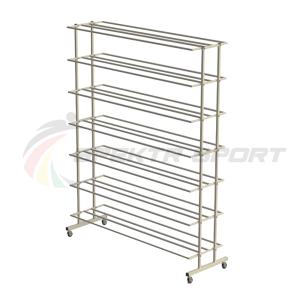 Купить Стеллаж для мячей мобильный двухсторонний шир. 1820 мм SP ХИ-ММ98 в Владивостоке 