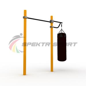 Купить Турник классический для занятий Воркаут с боксерской консолью SP WRK-07+Box_76mm в Владивостоке 