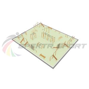 Купить Парковая площадка для Воркаут и WRK 3_76mm в Владивостоке 