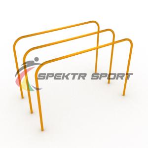 Купить Брусья гнутые тройные параллельные для Воркаут SP WRK-17 в Владивостоке 