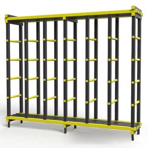 Купить Стеллаж для хранения аква-инвентаря жесткий ПВХ 2000х600х2000 мм в Владивостоке 