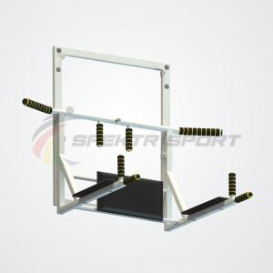 Купить Турник 3 в 1 на раме Прайм сварной цв. белый в Владивостоке 