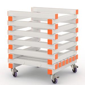 Купить Корзина из ПВХ для детского плавательного инвентаря 570х570х600 мм в Владивостоке 