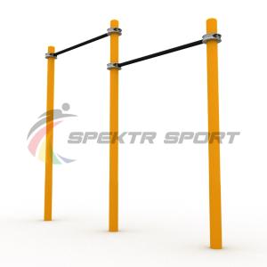 Купить Турник уличный двойной для Воркаут SP WRK-13_76mm в Владивостоке 