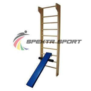 Купить Доска наклонная навесная для пресса мягкая с валиком для ног в Владивостоке 