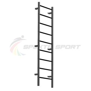 Купить Шведская стенка металлическая Джет 1 цв. черный в Владивостоке 