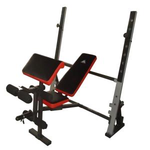 Купить Скамья со стойками под штангу DFC D1066 в Владивостоке 