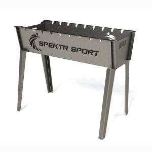 Купить Мангал Laser Grill "Люкс" 2 мм (на 9 шампуров) высокий в Владивостоке 