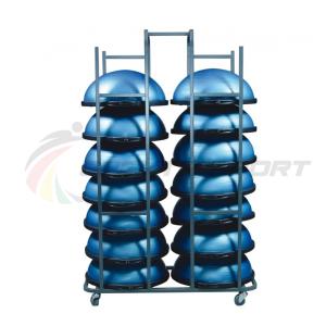 Купить Стойка для хранения баланс-степов (платформ босу) цельносварная в Владивостоке 