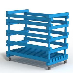 Купить Корзина для хранения инвентаря, мячей жесткий ПВХ 1000х600х970 мм в Владивостоке 