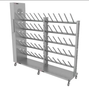 Купить Сушильный стеллаж SL2 Лидер-премиум мобильный 12 комплектов 2000х2000х500 мм в Владивостоке 