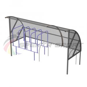 Купить Велопарковка для самокатов и велосипедов Альфа 412 в Владивостоке 