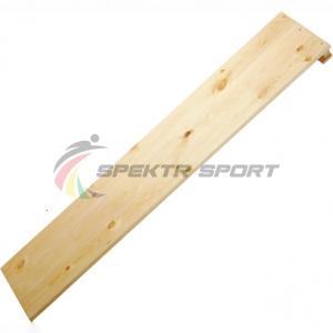 Купить Доска наклонная навесная 2000х260х40 мм (дерево) зацеп - брусок в Владивостоке 