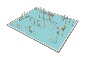 Купить Районная площадка для Воркаут и WRK 7_76mm в Владивостоке 