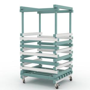 Купить Корзина для плавательного инвентаря, нудл жесткий ПВХ 800х700х1350 мм в Владивостоке 