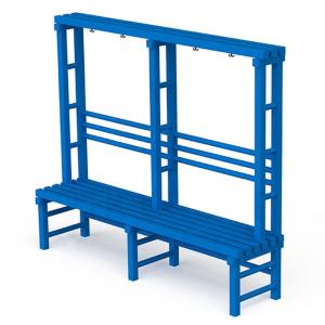 Купить Скамья-вешалка односторонняя 2000х494х1700 мм(ПВХ) в Владивостоке 