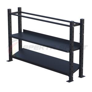 Купить Модульный стеллаж для гантелей, гирь и медболов 1920х430х1200 в Владивостоке 