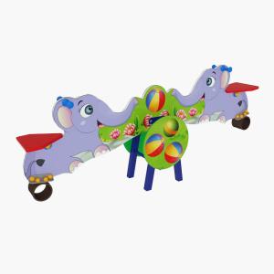 Купить Качалка-балансир Слоники ИО118 в Владивостоке 