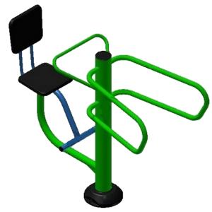 Купить Уличный тренажер взрослый Твистер + Брусья ТС 109-2 в Владивостоке 