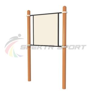 Купить Информационный стенд для сдачи нормативов с металлическим полем 1х1 м в Владивостоке 