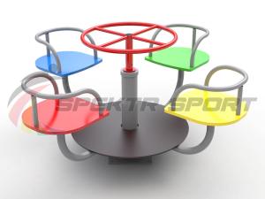 Купить Карусель уличная детская SP G 702 в Владивостоке 