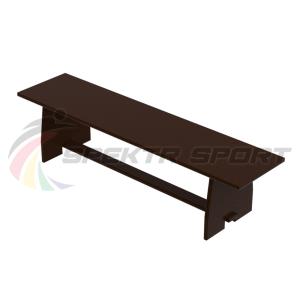 Купить Скамья гимнастическая (лам. фанера 15мм) 1000х240х245мм в Владивостоке 