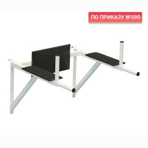 Купить Тренажер брусья-пресс навесной Школьник 1 цв. белый в Владивостоке 