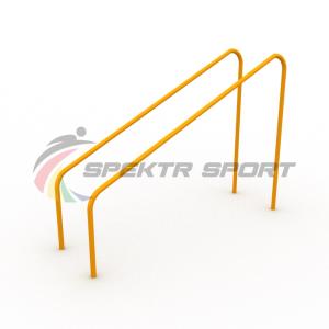 Купить Брусья уличные параллельные гнутые для Воркаут SP WRK-24 в Владивостоке 