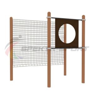 Купить Мишень на стойках круглая для выполнения испытания Метание теннисного мяча в цель (дист 6 м), фанера в Владивостоке 