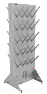 Купить Сушильный стеллаж для обуви SL1 Вираж эконом, двусторонний, с бактерицидной лампой (32 пар) в Владивостоке 