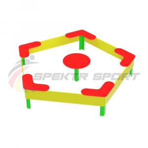 Купить Песочница со столиком и сиденьями в Владивостоке 