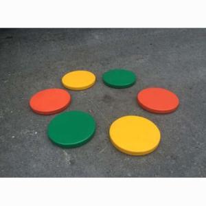 Купить Диски цветные амортизационные деревянные (комплект 6шт) в Владивостоке 