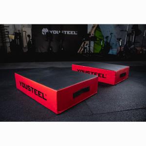 Купить Плинты мягкие, черный / красный в Владивостоке 