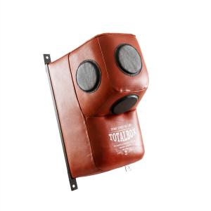 Купить Подушка кожаная боксерская "Loft г-образная с мишенями" Totalbox в Владивостоке 