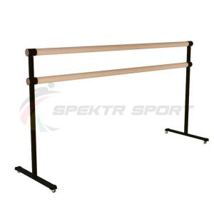 Купить Переносной хореографический станок двухрядный Аллегро на колесах в Владивостоке 