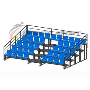 Купить Трибуна для зрителей 5 рядов на 42 места с перилами в Владивостоке 