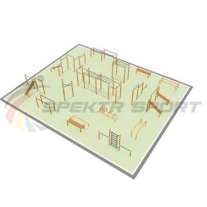 Купить Парковая площадка для Воркаут и WRK 5_76mm в Владивостоке 