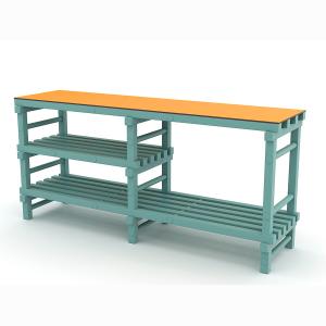 Купить Стол для бассейна, жесткий ПВХ, 1988х554х920 мм в Владивостоке 