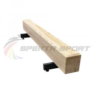 Купить Бревно гимнастическое 1,5 м на металлических низких опорах  в Владивостоке 