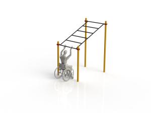 Купить Рукоход в подъем параворкаут WRK-D06_76mm в Владивостоке 