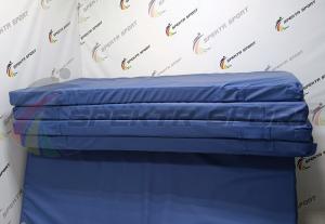 Купить Мат гимнастический 2х1х0.1 материал искожа, плотность 25 кг/м3, с ручками в Владивостоке 