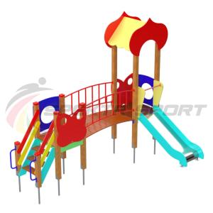 Купить Детский игровой комплекс Полянка ДИК 1603 в Владивостоке 